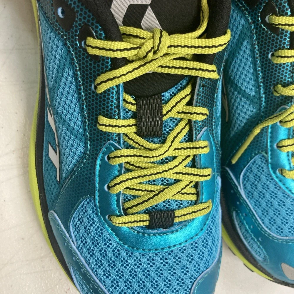 New Scott‎ AF+ Trainer Running Shoes Trainers Teal Yellow Women's Size 7.5